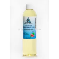 Cranberry seed oil refined organic cold pressed premium natural 100% pure 8 oz