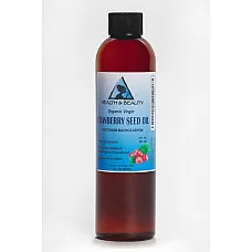 Aceite de semilla de arándano sin refinar orgánico virgen prensado en frío puro natural puro 8 oz