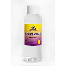 Isopropyl myristate ipm natural surfactant usp grade liquid 100% pure 2 oz