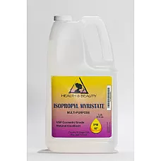 Isopropyl myristate ipm natural surfactant usp grade liquid 100% pure 7 lb