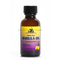 Marula oil unrefined organic virgin cold pressed raw pure glass bottle 1.0 oz
