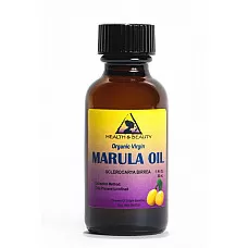 huile Marula non raffiné organique froid vierge pressée bouteille en verre pur brut 1,0 oz