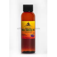 Milk thistle seed oil unrefined organic virgin cold pressed pure natural 2 oz