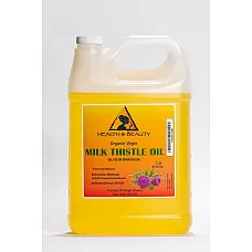 Milk thistle seed oil unrefined organic virgin cold pressed pure natural 7 lb