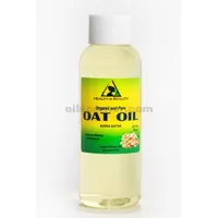 Aceite de avena portador orgánico prensado en frío premium natural fresco 100% puro 2 oz
