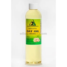 Aceite de avena portador orgánico prensado en frío premium natural fresco 100% puro 8 oz