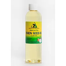 Onion seed oil organic premium cold pressed 100% pure all natural 4 oz