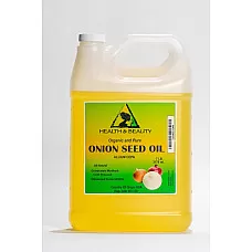 Onion seed oil organic premium cold pressed 100% pure all natural 7 lb