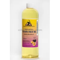 Fruit de la passion / huile de maracuja raffinée froid organique fraîche pressée 100% pure 48 oz