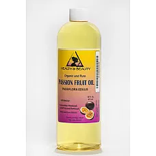 Passion fruit / maracuja oil refined organic cold pressed fresh 100% pure 16 oz