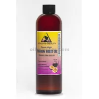 Fruit de la passion / huile de maracuja non raffiné organique froid vierge pressée pur 12 oz