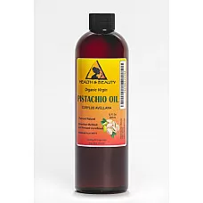 Aceite de pistacho portador orgánico sin refinar virgen prensado en frío crudo fresco puro 12 oz