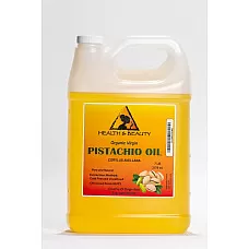 Aceite de pistacho portador orgánico sin refinar virgen prensado en frío crudo fresco puro 7 lb