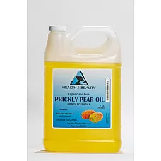 Aceite de semilla de higo chumbo orgánico prensado en frío premium 100% puro todo natural 7 lb