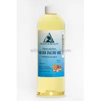 Sacha inchi oil refined organic carrier cold pressed 100% pure all natural 32 oz