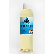Aceite orgánico refinado de aceite de sacha inchi prensado en frío 100% puro, todo natural 4 oz