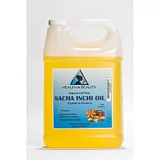 Aceite orgánico refinado con aceite de sacha inchi prensado en frío 100% puro, todo natural 7 lb