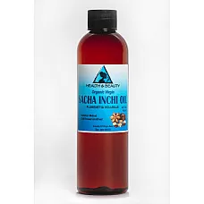 Sacha inchi oil unrefined organic carrier virgin cold pressed natural pure 4 oz