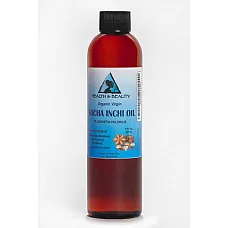 Sacha inchi oil unrefined organic carrier virgin cold pressed natural pure 8 oz