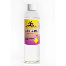 Sodium lactate 60% natural usp preservative liquid humectant 100% pure 10 oz