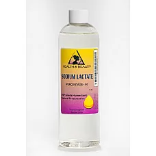 Sodium lactate 60% natural usp preservative liquid humectant 100% pure 64 oz