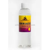 Lactato de sodio 60% de conservante usp natural humectante líquido 100% puro 5 oz