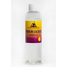 Sodium lactate 60% natural usp preservative liquid humectant 100% pure 5 oz