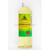 Aceite de semilla de sandía orgánico prensado en frío 100% puro todo natural 32 oz
