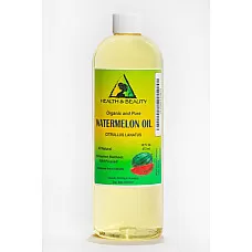 Watermelon seed oil organic cold pressed 100% pure all natural 64 oz