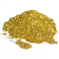 Poudre de pigment de colorant mica de luxe or étoilé scintillant 2 oz