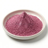 Cloisonne rojo rosa pálido violeta mica colorante en polvo pigmento cosmético grado 1 oz