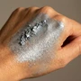 poudre de pigment colorant mica de luxe gris argent antique qualité cosmétique 2 oz