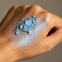 poudre de pigment colorant bleu mica de luxe bleu ciel clair de la glace de qualité cosmétique 4 oz