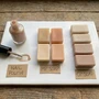 dentelle ivoire / beige / rose poudre de pigment colorant de mica de qualité cosmétique 1 oz