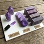 Améthyste / violet / poudre de mica pigment colorant violet de qualité cosmétique 1 oz