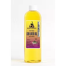Aceite de hígado de bacalao ártico vitamina a y d3 all natural liquid 12 oz