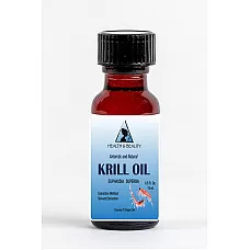 Aceite de krill antártico natural por h & b oil center anti envejecimiento botella de vidrio 0.5 oz