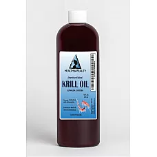 Aceite de krill antártico natural por h & b oil center omega-3 epa y dha anti envejecimiento 32 oz