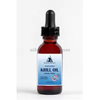Huile de krill antarctique Natural by H & B Oil Center Compte-gouttes en verre anti-âge 1 oz
