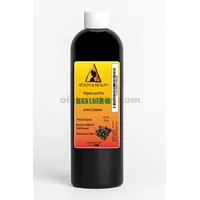 Black castor oil organic usp grade hexane free cold pressed premium pure 24 oz