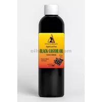 Black castor oil organic usp grade hexane free cold pressed premium pure 4 oz