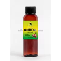 Huile de fruit exotique buriti non raffinée biologique pressée à froid 2 oz