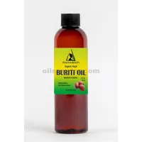 Buriti exotic fruit oil unrefined organic cold pressed 4 oz