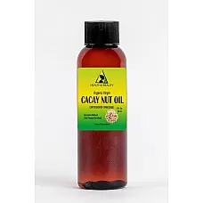 Cacay nut oil unrefined organic carrier cold pressed 2 oz
