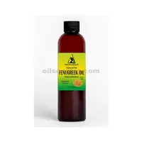 Huile de support de fenugrec / méthi biologique pressée à froid pure catégorie thérapeutique 4 oz