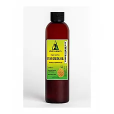 Fenogreco / aceite portador de methi orgánico prensado en frío puro grado terapéutico 8 oz