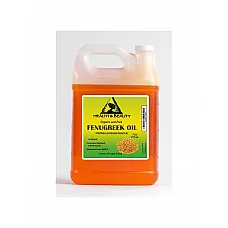 Fenogreco / aceite portador de methi orgánico prensado en frío puro grado terapéutico 7 lb
