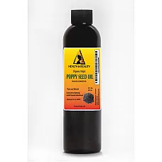 Aceite de semilla de amapola sin refinar orgánico virgen prensado en frío 100% puro natural 8 oz