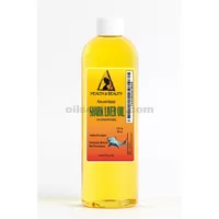 Shark liver oil with alkoxyglycerol natural pure liquid 36 oz