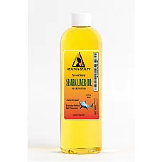 Aceite de hígado de tiburón con alcoxiglicerol líquido natural puro 12 oz